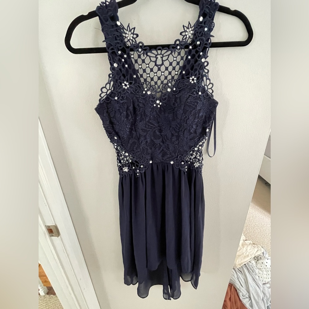 Macy’s Navy Blue Dress